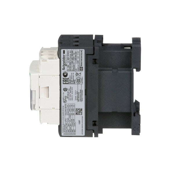 IEC Magnetic Contactor, 3 Poles, 24 V AC, 12 A, Reversing: No