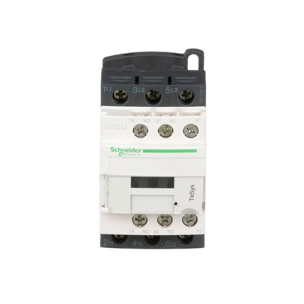IEC Magnetic Contactor, 3 Poles, 120 V AC, 12 A, Reversing: No