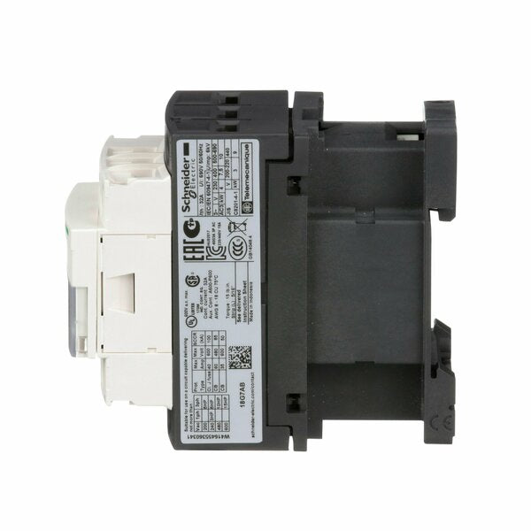 IEC Magnetic Contactor, 3 Poles, 120 V AC, 18 A, Reversing: No