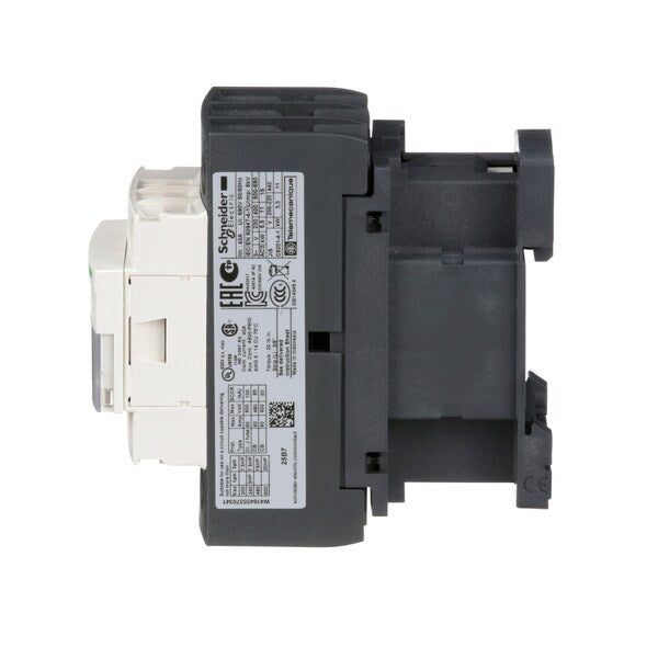 IEC Magnetic Contactor, 3 Poles, 24 V AC, 25 A, Reversing: No