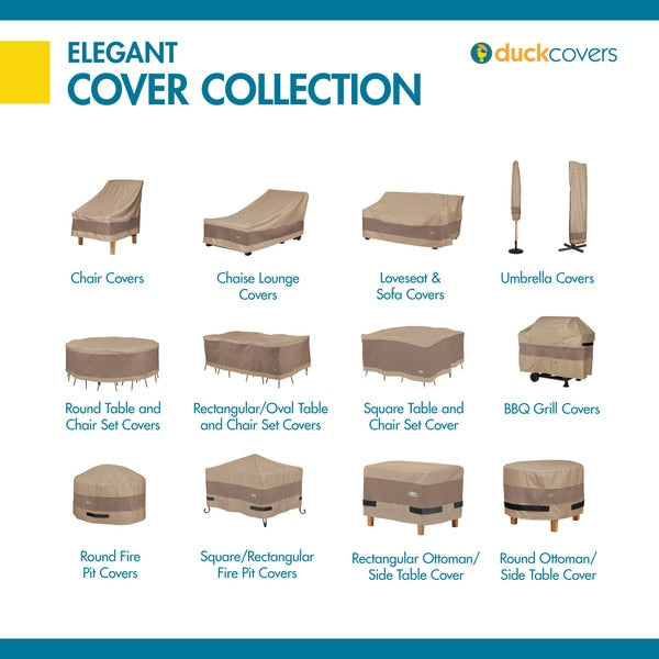 Elegant Swiss Coffee Patio Chaise Lounge Cover, 74