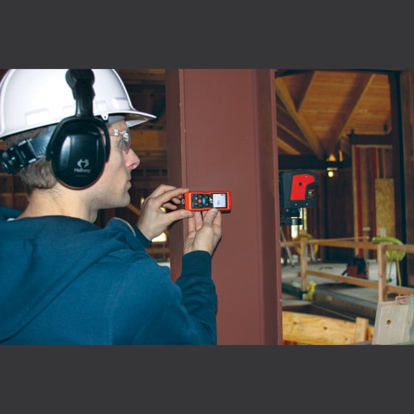 Laser Distance Meter, Indoor, 330 ft.