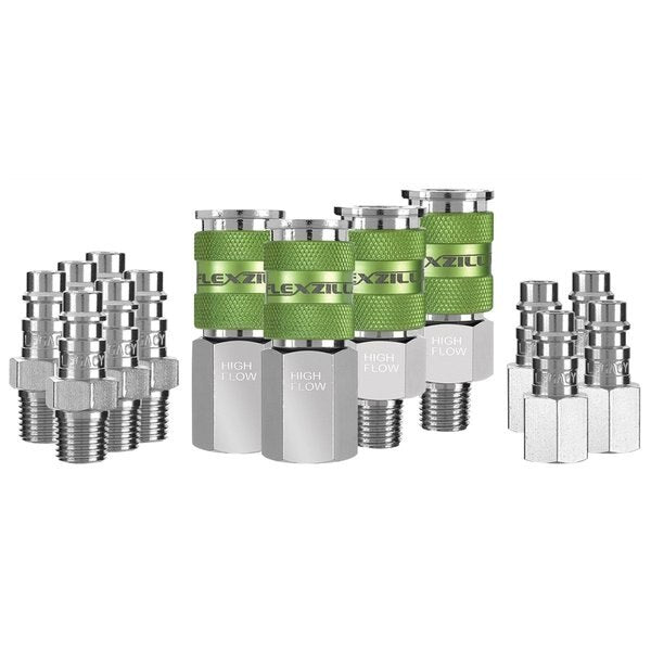 High Flow Coupler/Plug Kit, 1/4