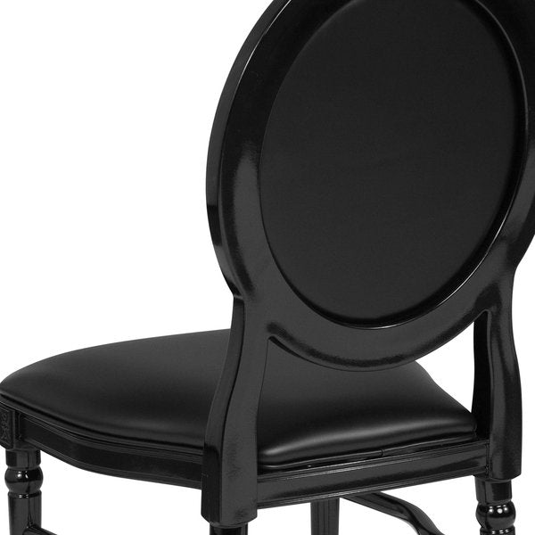 Tufted Black Dining Chair