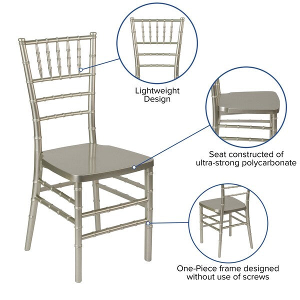 Chiavari Chair, 18-1/2