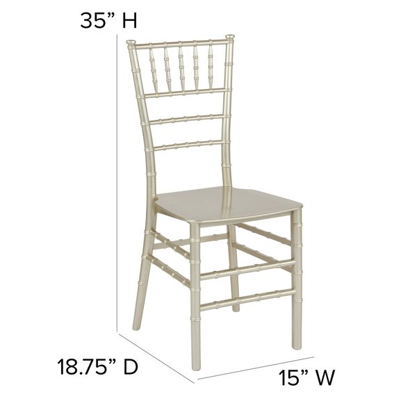Chiavari Chair, 18-3/4