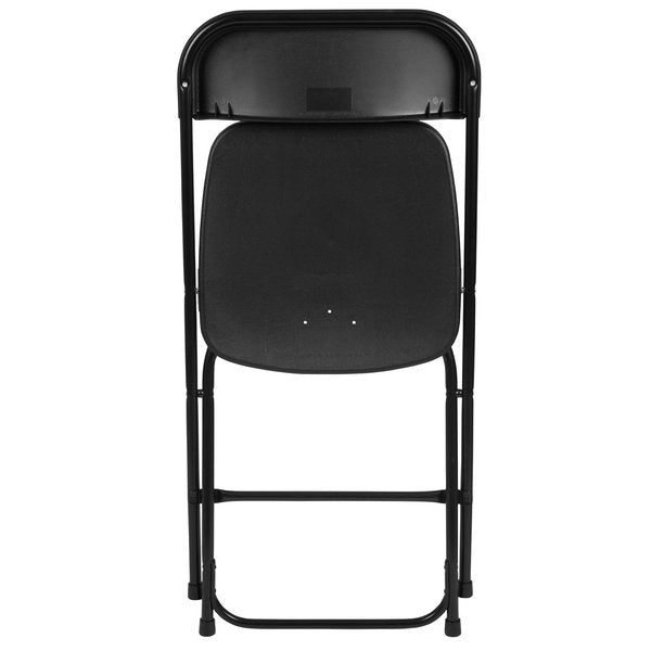 Folding Chair - Black Plastic - Event Chair