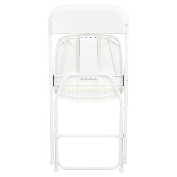 Folding Chair -White Plastic - Event Chair
