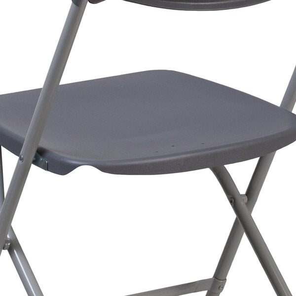 Folding Chair, Plastic, Cherry