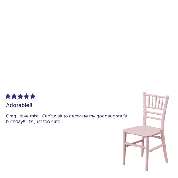 Kids Chiavari Chair, 12W12