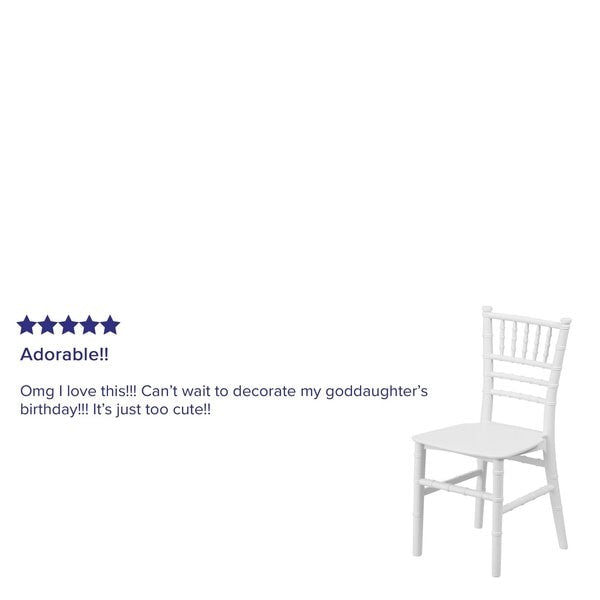 Kids Chiavari Chair, 12W12