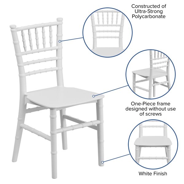 Kids Chiavari Chair, 12W12