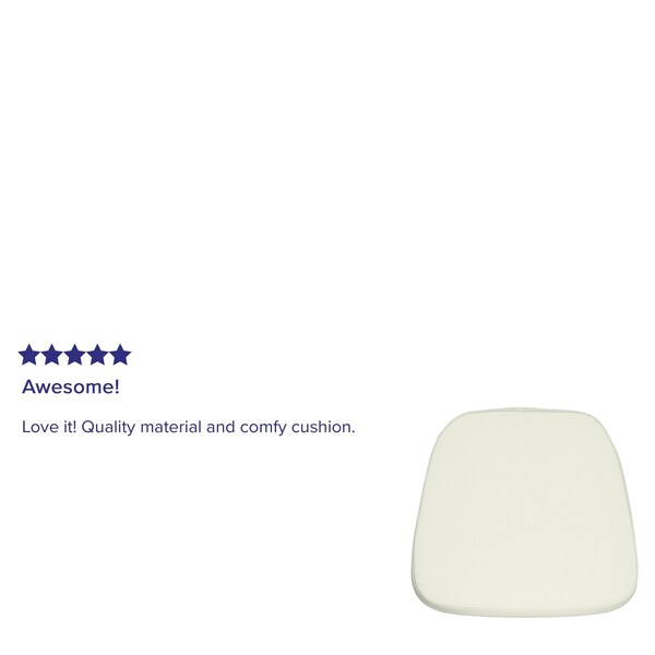 Chiavari Chair Cushion, Soft Ivory