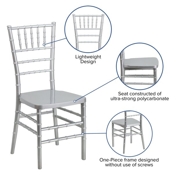 Chiavari Chair, 18-1/2