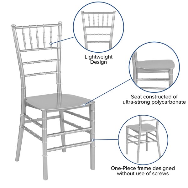 Chiavari Chair, 18-3/4