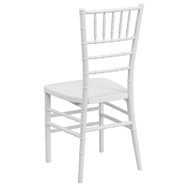 White Chiavari Chair, 15.75 W 18-1/2