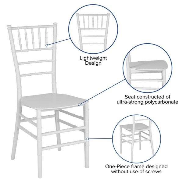 Chiavari Chair, 18-3/4