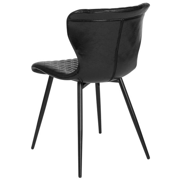 Side Chair, Vinyl, 17-1/2