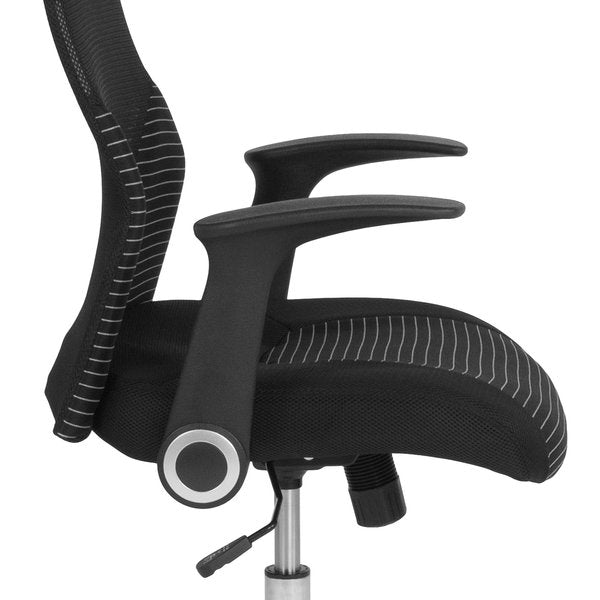 Black High Back Mesh Chair