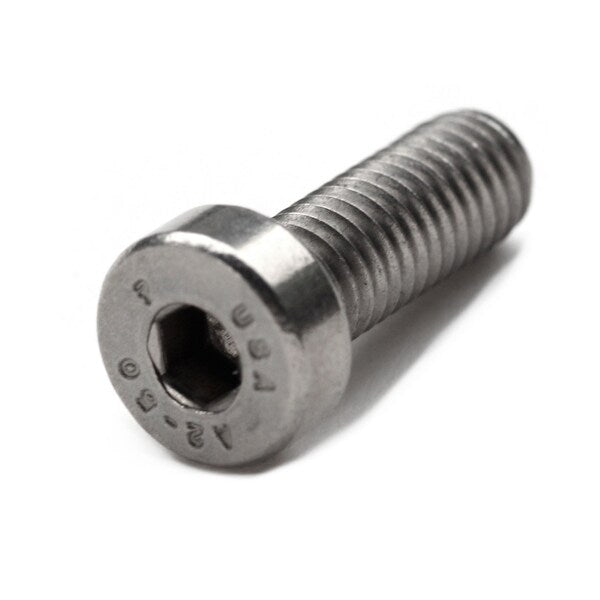 M2 Socket Head Cap Screw, 4 mm Length, 10 PK