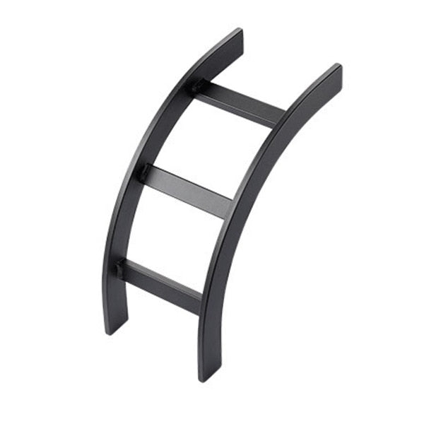 Ladder Rack Curved Sections (cULus Classified), Black, Steel