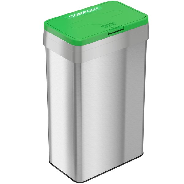 Rectangular Flip Open Compost Lid Attachment