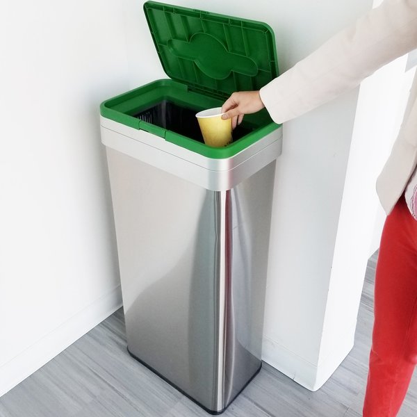 Rectangular Flip Open Compost Lid Attachment
