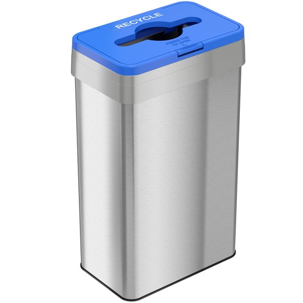 Rectangular Flip Open Recycle Lid Attachment
