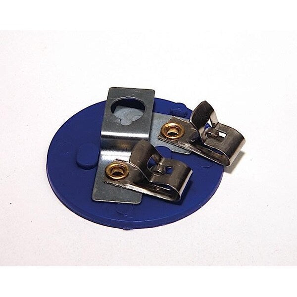 Miniature Lamp Holder, Fahnestock Clips