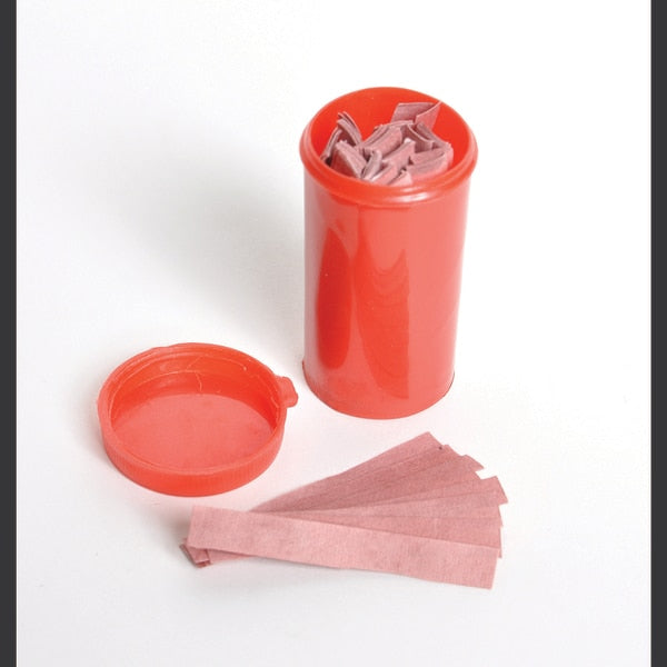 Red Litmus Paper, Vial/100 Strips