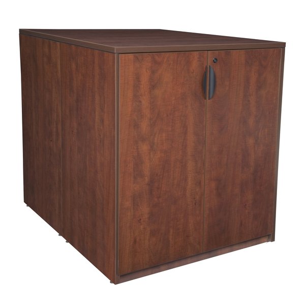 3 Drawer Combination File Cabinet, Cherry, Letter/Legal