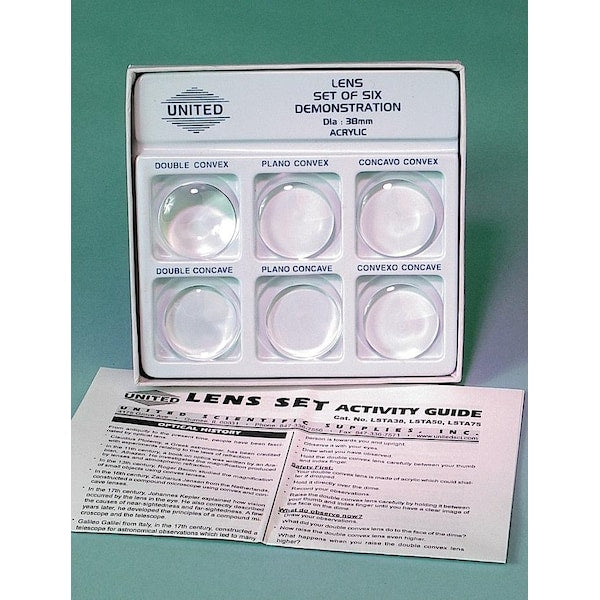Demonstration Lens Set, Acrylic, 50 Mm