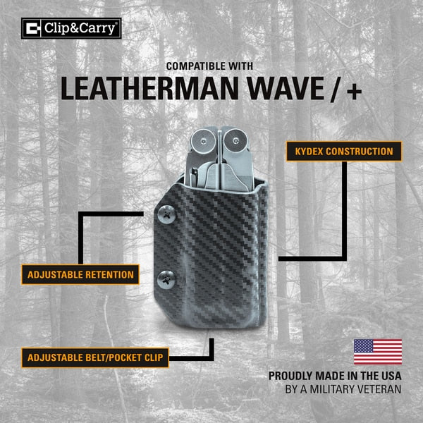 Kydex Sheath for the Leatherman Wave / W