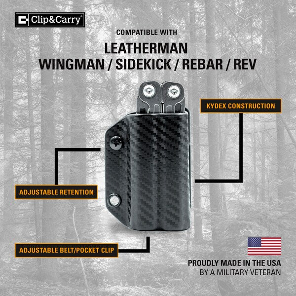 Kydex Sheath for the Leatherman Wingman,
