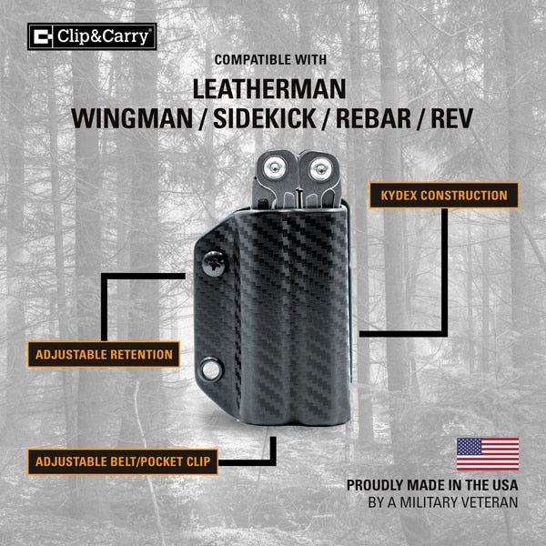 Kydex Sheath for the Leatherman Wingman,