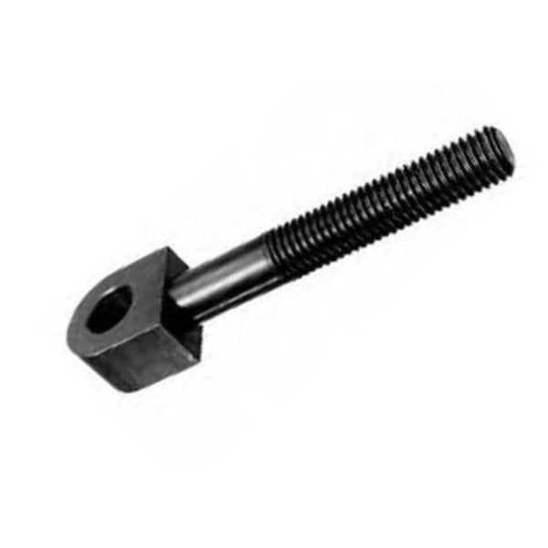 Not Graded, Structural Bolt, Black Oxide Carbon Steel, 4 1/8 in L
