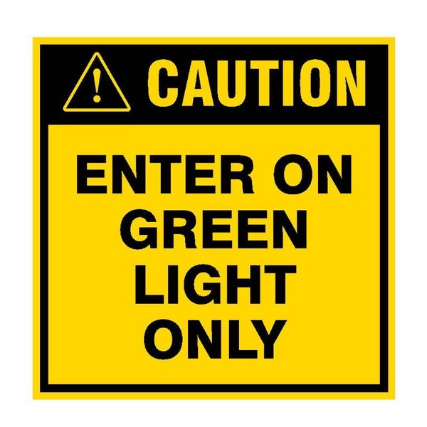 Dock Traffic Warning Sign Inside ENG