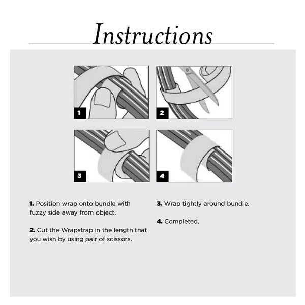 Reclosable Fastener, 15 ft, 5/8