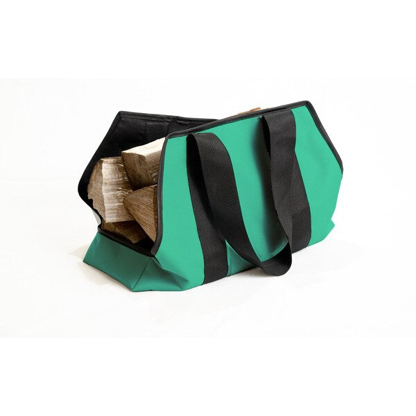 Polyester Duck Log Carrier, Medium, Green