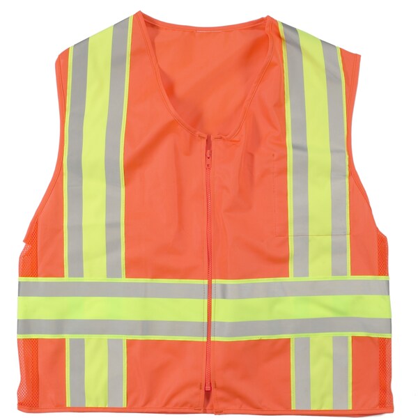 High Visibility ANSI Class 2 Solid, PK2, 10 Inch Height, 10 Inch Width