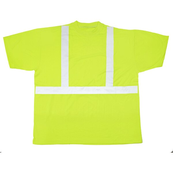 High Visibility Polyester ANSI Class, PK2, 10 in Height, 10 in Width