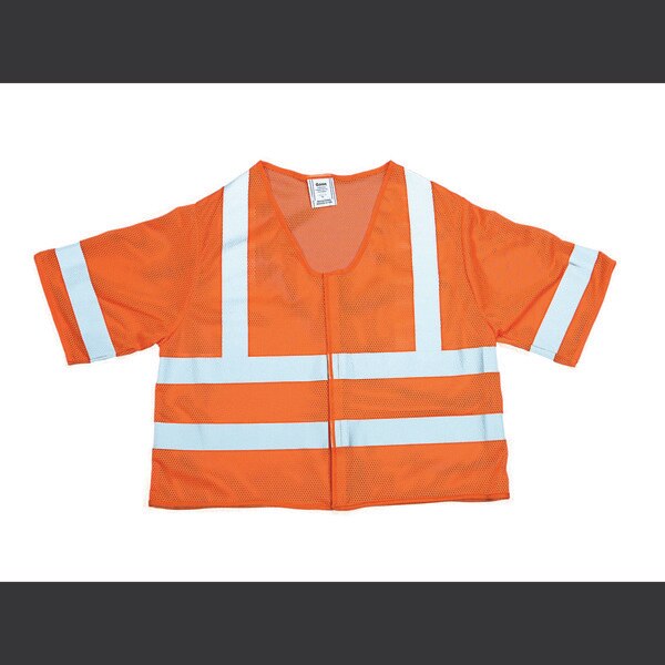 High Visibility Polyester ANSI Class, PK2, 10 Inch Height, 10 inch Width