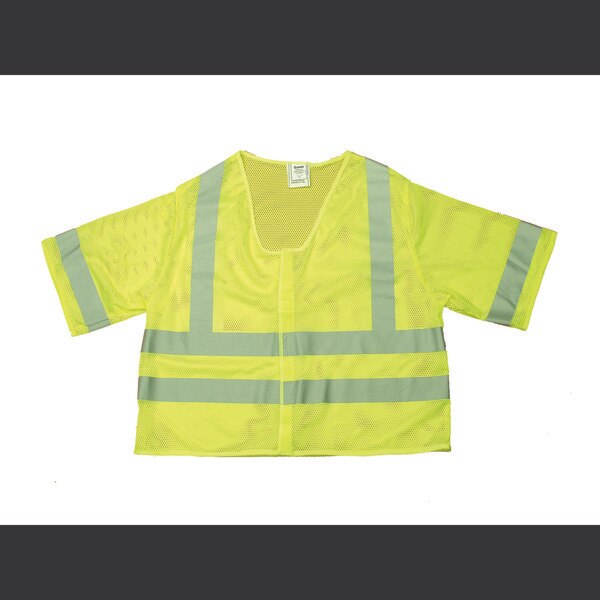 High Visibility Polyester ANSI Class, PK2, 10 in Height, 10 in Width