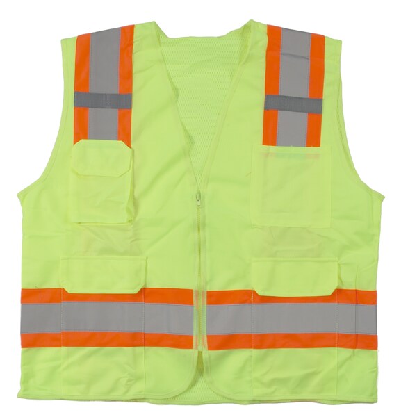 High Visibility Polyester ANSI Class, PK3, 10 in Height, 10 in Width