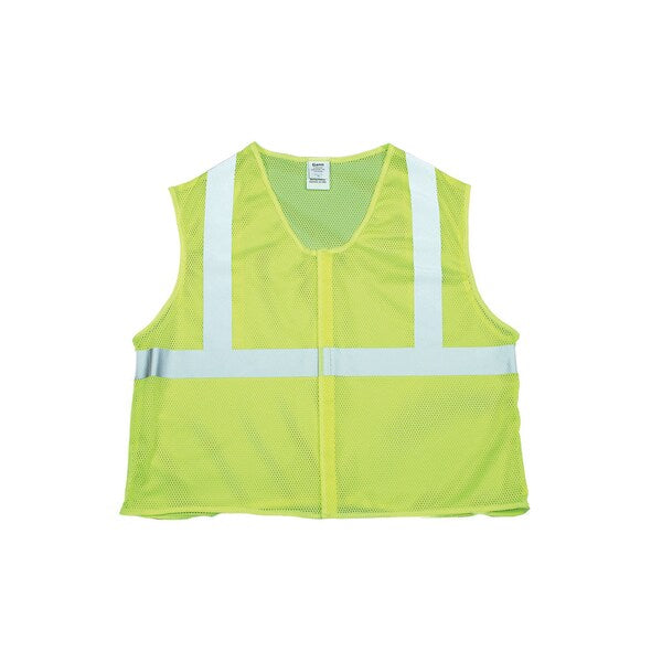 High Visibility ANSI Class 2 Mesh S, PK3, 10 in Height, 10 in Width