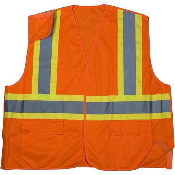 High Visibility Polyester ANSI Class, PK2, 10 Inch Height, 10 inch Width