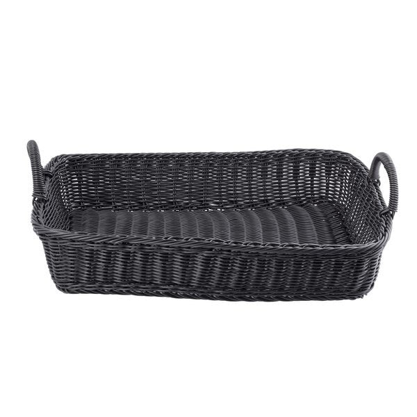 Ridal Rect Display Bskts W/Hndls, Pp, Blk