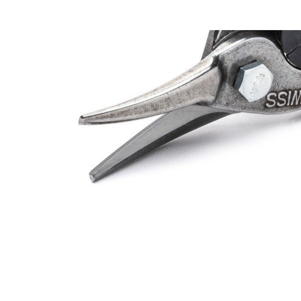 Aviation Snip, Right/Straight, 9 3/4 in, High Strength Steel Handle, Molybdenum Steel Jaw