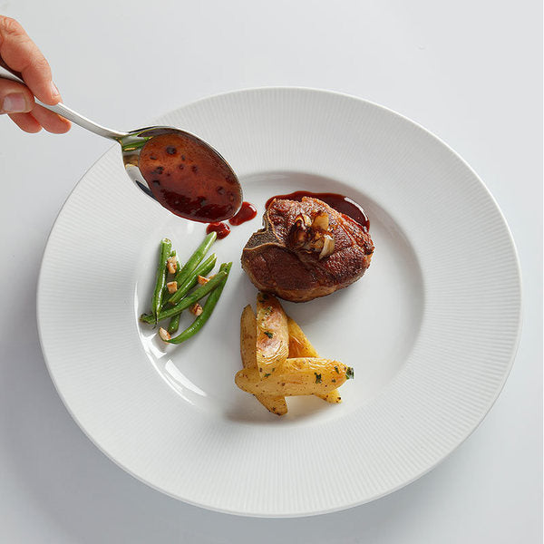 Plating Spoon-Solid Bowl, 7-7/8