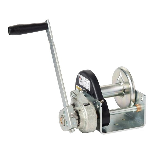 Spur Gear Hand Winch, 1000Lb W/ Brake F